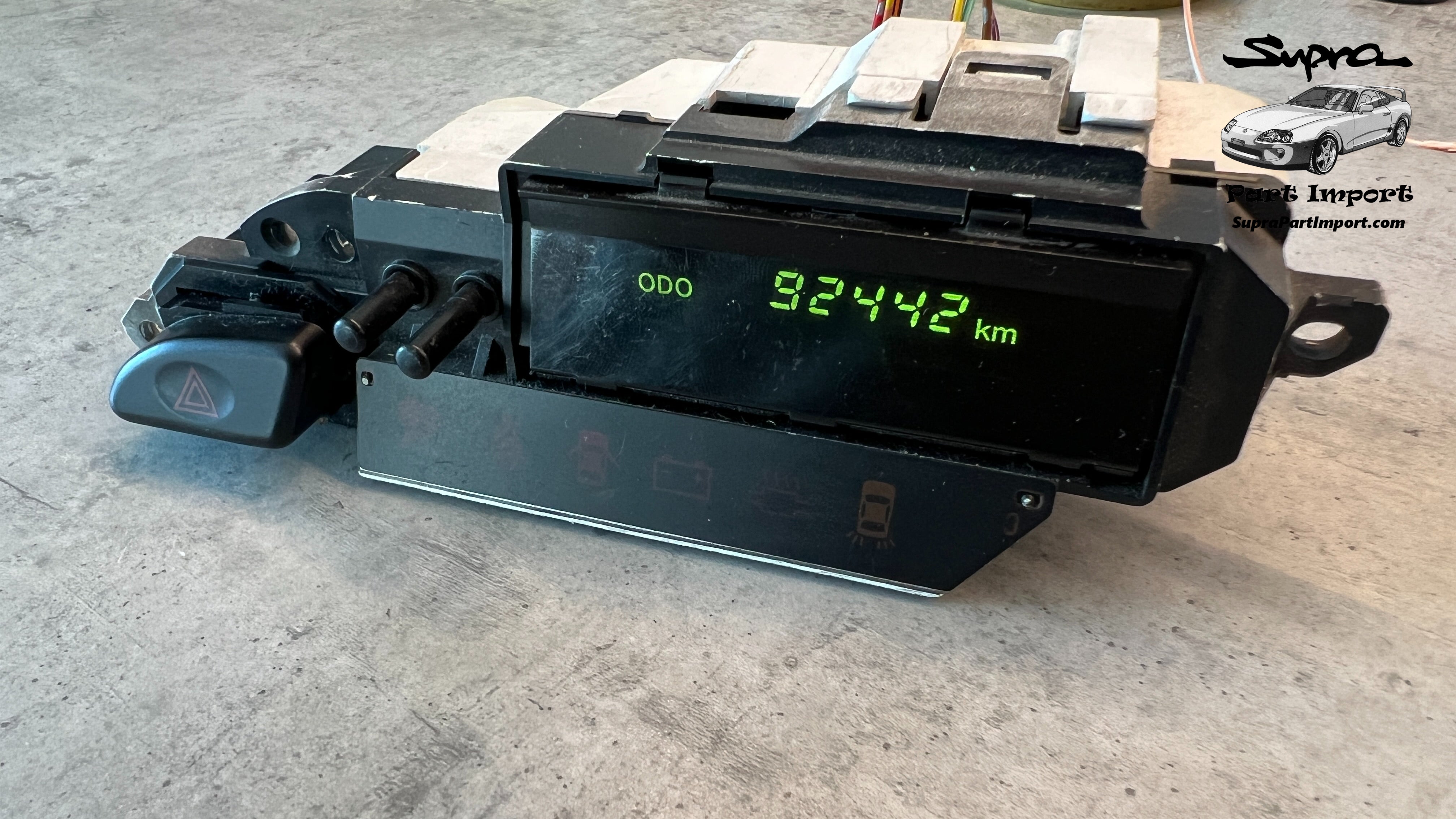 RARE* JZA80 Supra Genuine OEM S1 RHD 92442km Odometer Assembly