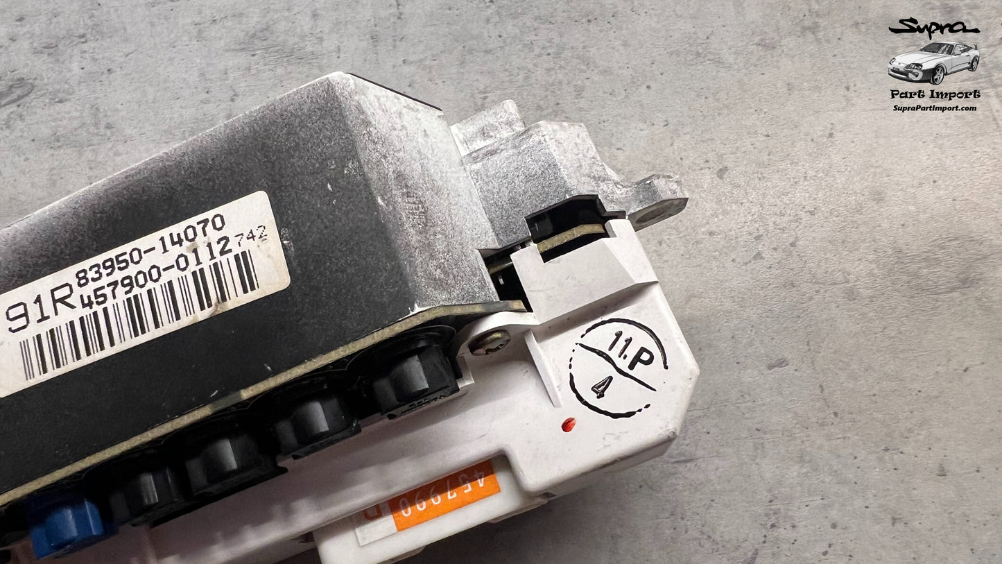 *MEGA RARE* JZA80 Supra Genuine OEM S1 RHD 12546km Odometer Assembly, 83950-14090