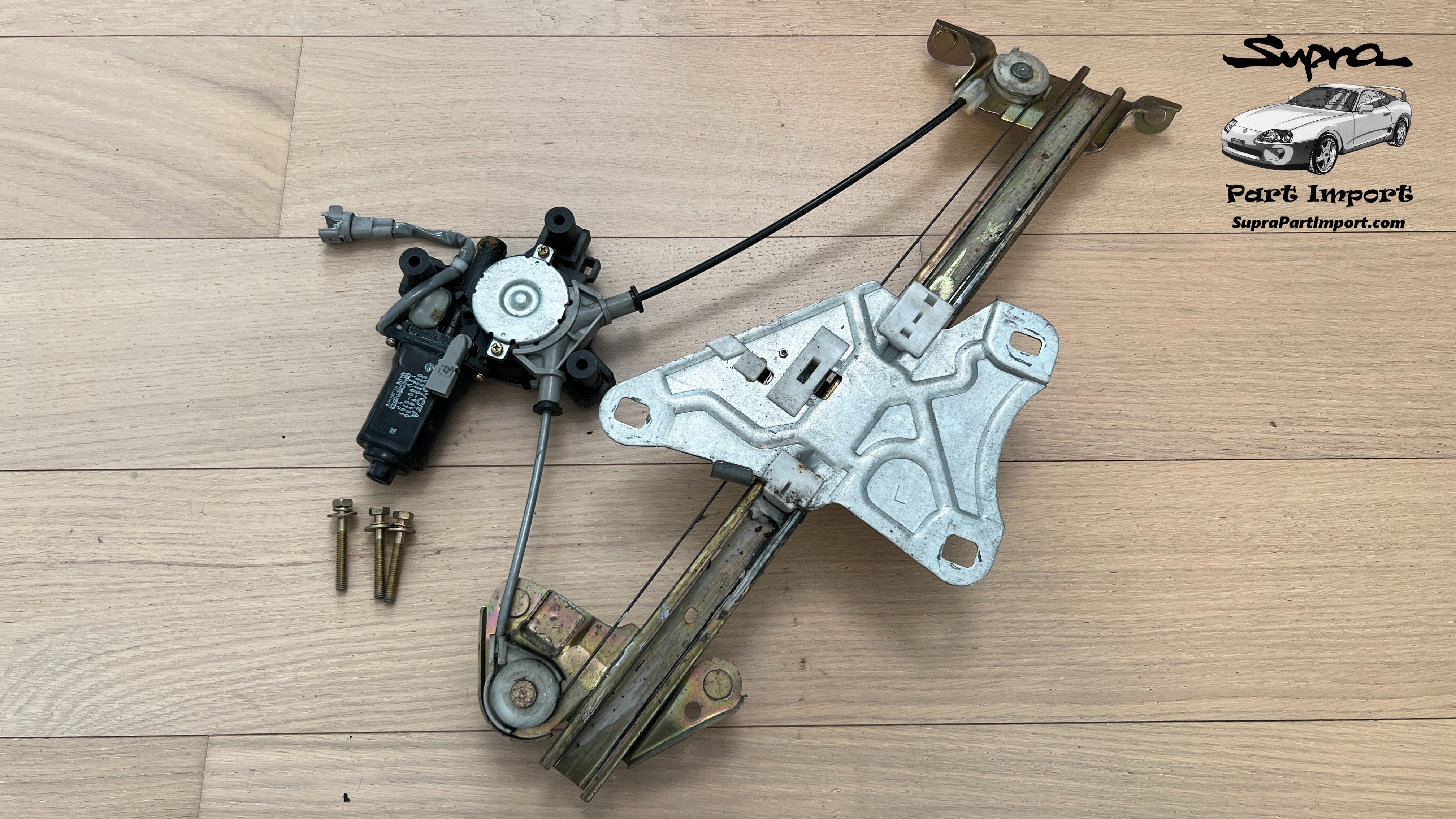 JZA80 Supra Genuine OEM LHD/RHD Left Side Window Regulator + Motor