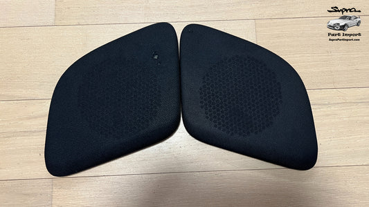 JZA80/MK4 Supra Genuine OEM Rear LH + RH Speaker Grill Panel Trim Set (64034-14080-C0 + 64033-14090-C0)