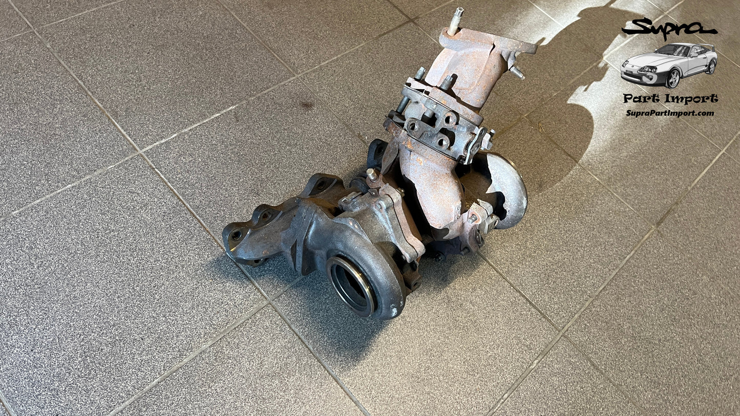 JZA80 Supra OEM LHD/RHD 2JZ-GTE Exhaust Manifold + Turbo Elbow (17104-46010 + 17291-46010)