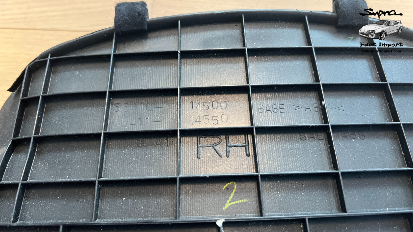 JZA80/MK4 Supra Genuine OEM S1 RHD Odometer Cowl Trim Dash Panel (55410-14500, 55411-14550)