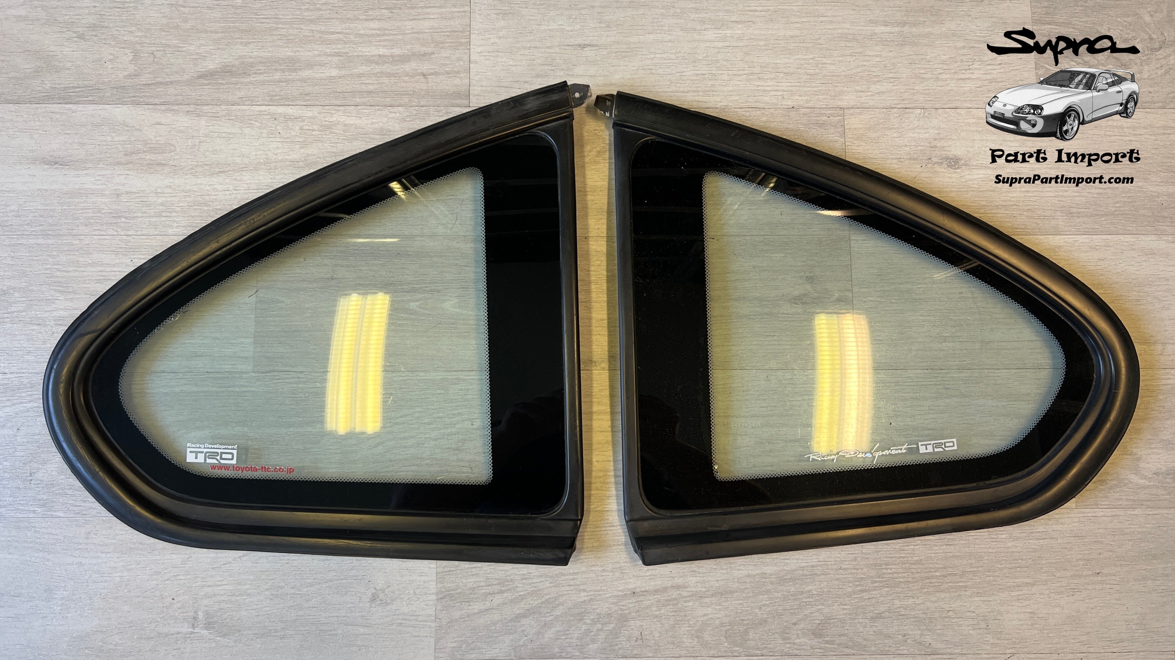 JZA80 Supra Genuine OEM Hardtop Quarter Window Set (2 pc.) (62710