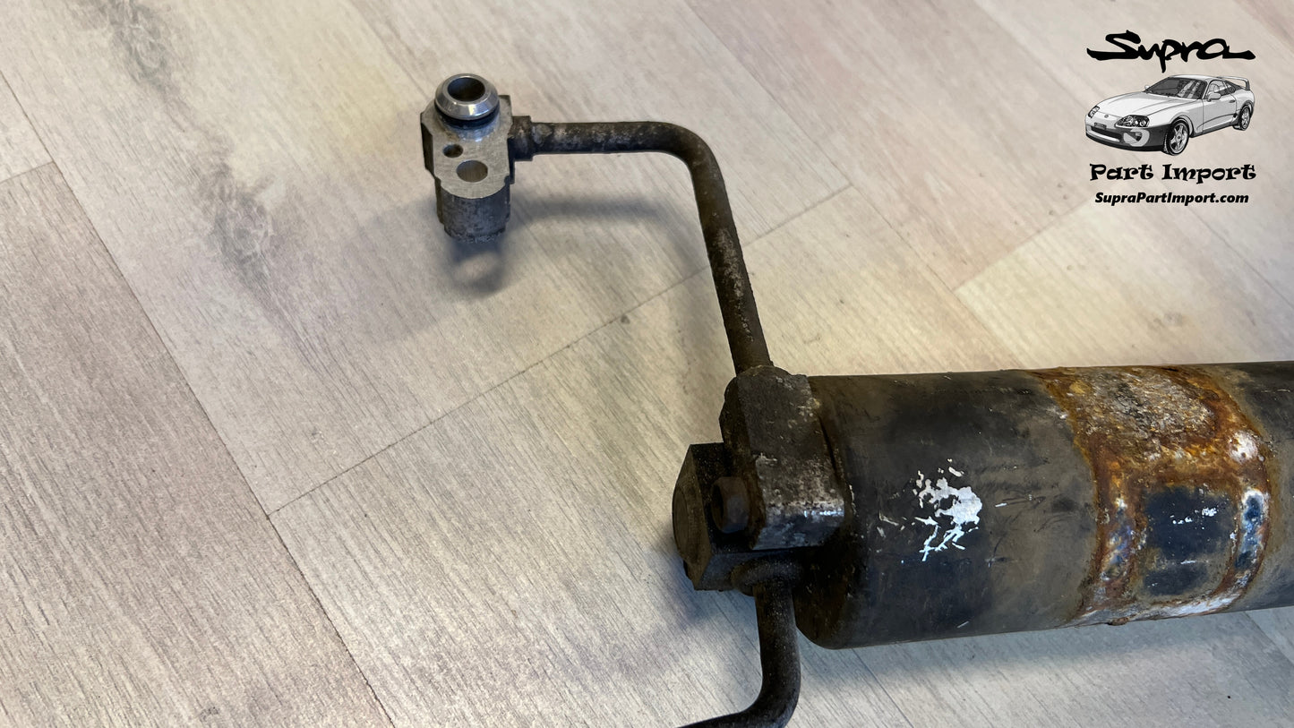 *DISCONTINUED* JZA80 Supra Genuine OEM Air Conditioning Coolant Refrigerant Liquid Pipe Assembly (2 pc.) (88706-14100 + 88716-1B210)