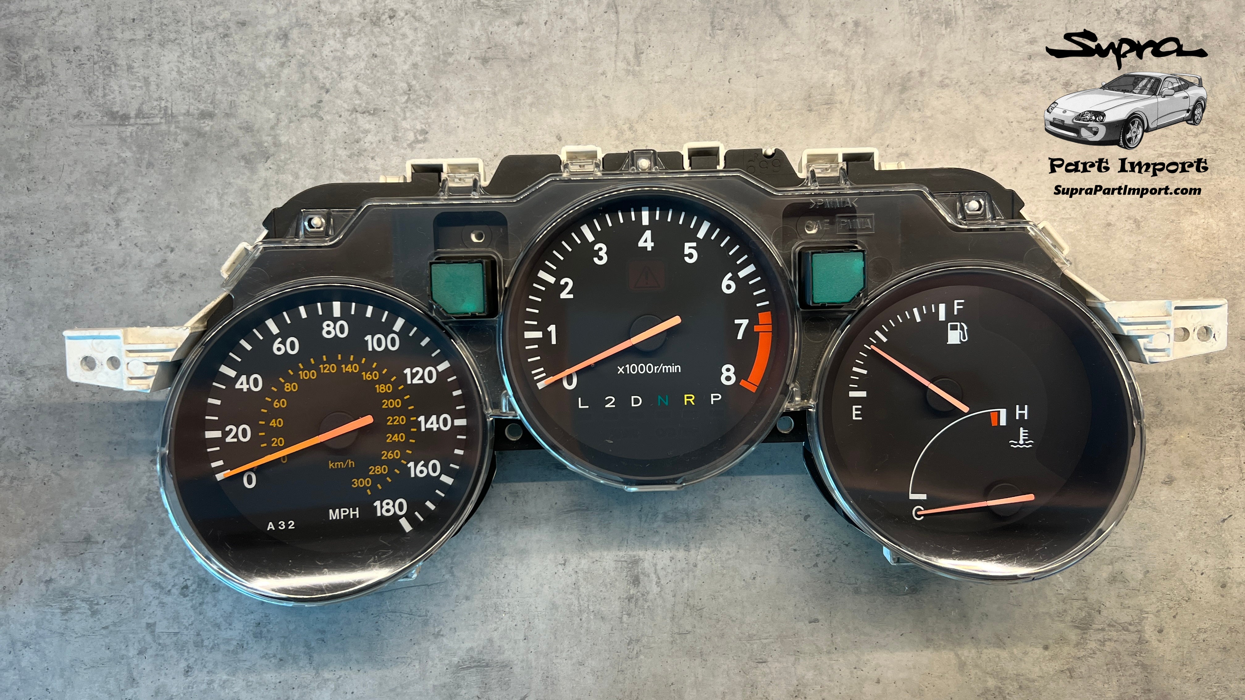 RARE* JZA80 Supra Genuine OEM S1 RHD EU-Spec Auto Cluster Assembly