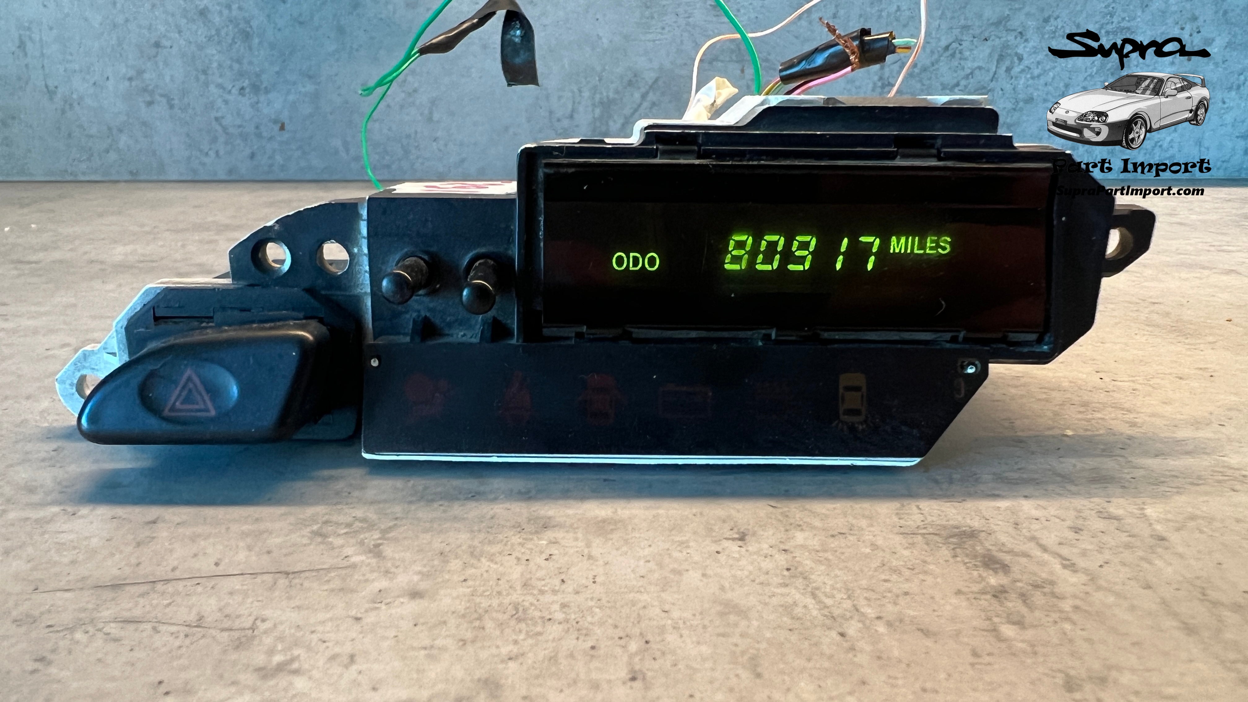 RARE* JZA80 Supra Genuine OEM S1 RHD 80917 MILES Odometer Assembly