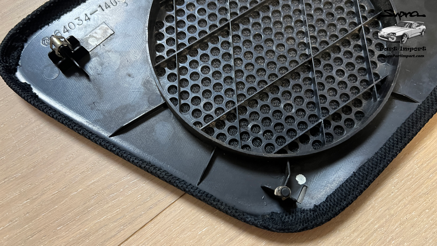 JZA80 Supra Genuine OEM Rear Left Side Speaker Grill Panel Trim (64034-14080-C0)