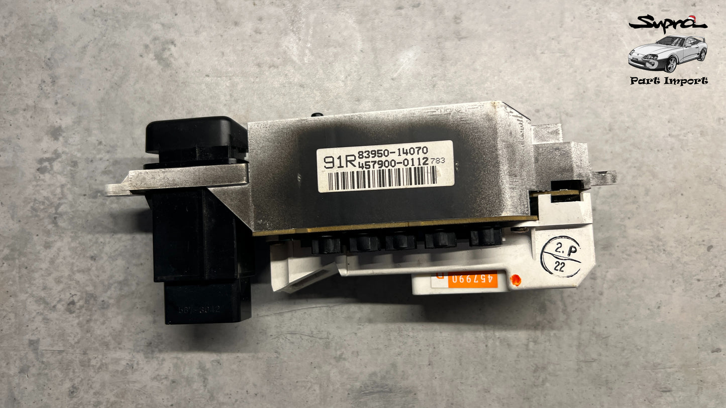 *RARE* JZA80 Supra Genuine OEM S1 RHD 84611 km Odometer Assembly, 83950-14090