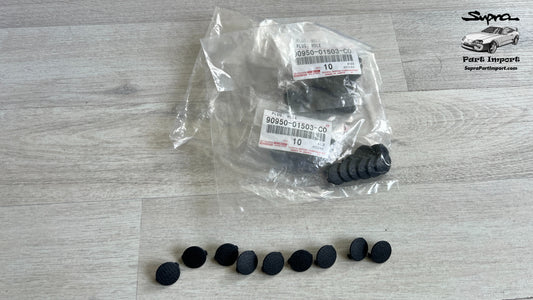 *NEW* JZA80 Supra Genuine OEM Interior Plastic Trim Panel Plug (90950-01503-C0) (1 pc.)
