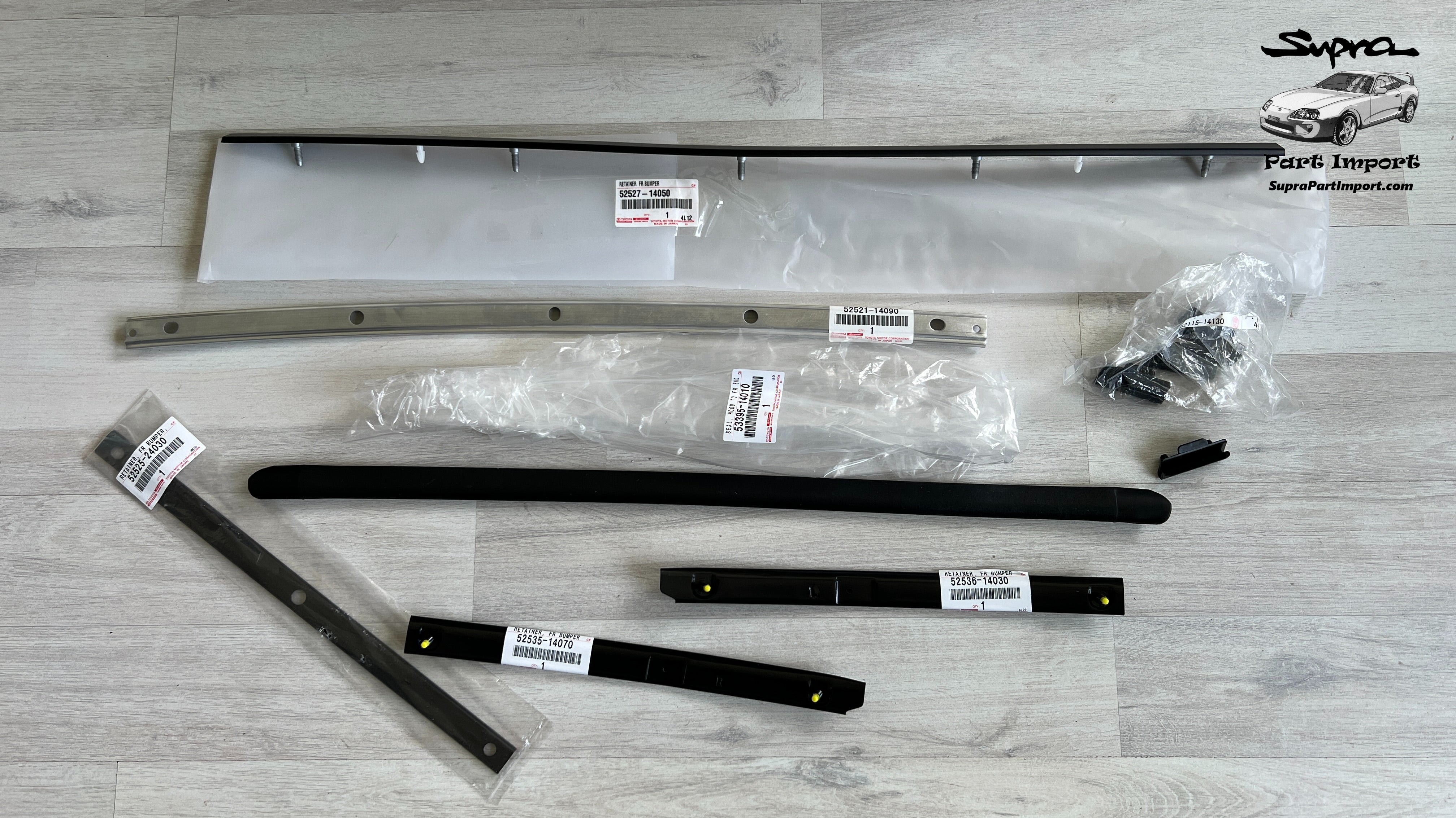 NEW* JZA80 Supra Genuine OEM Front Bumper Mounting Hardware Set