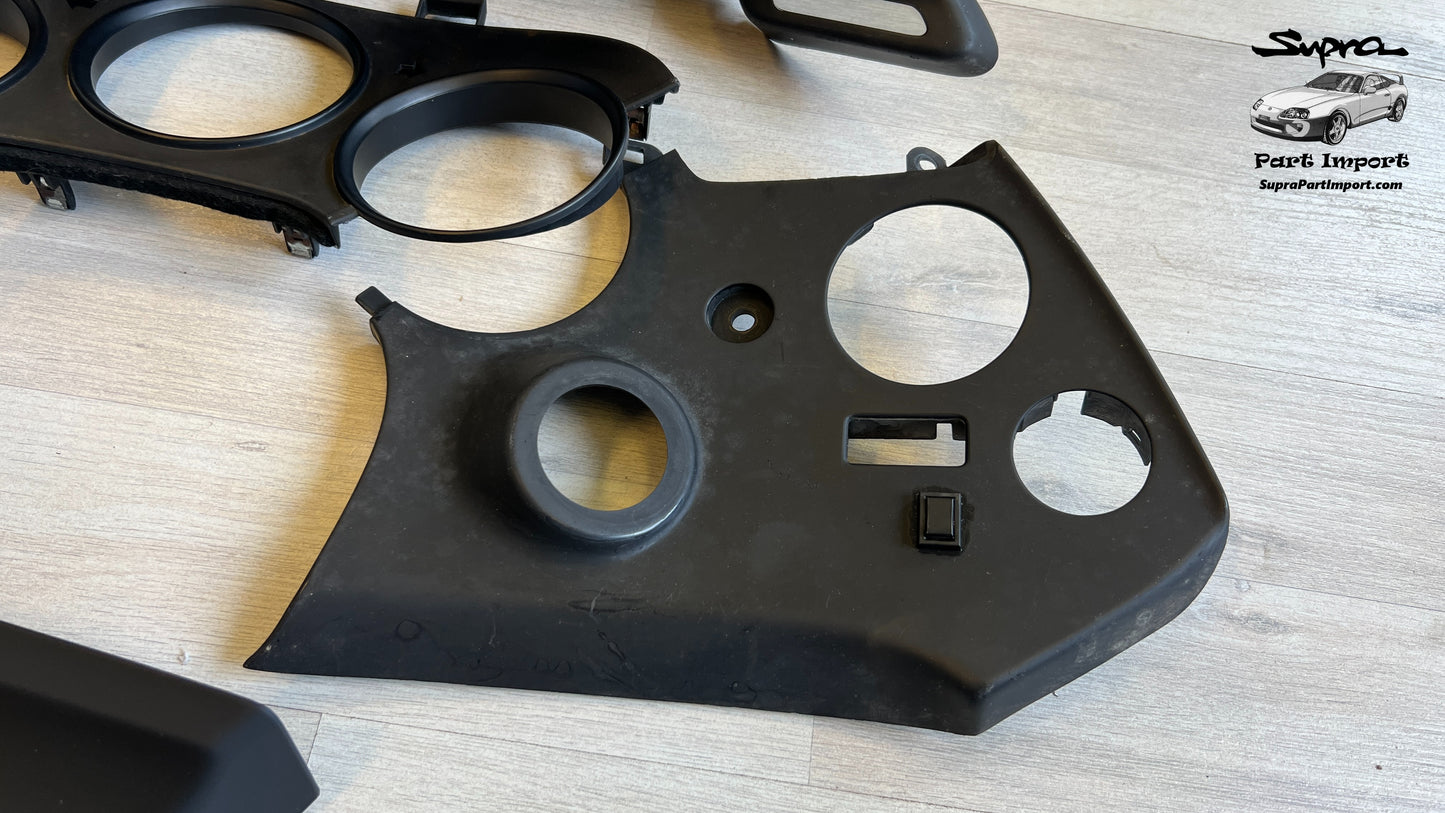 JZA80/MK4 Supra Genuine OEM S1 RHD Dash Panel Set (6 pc)