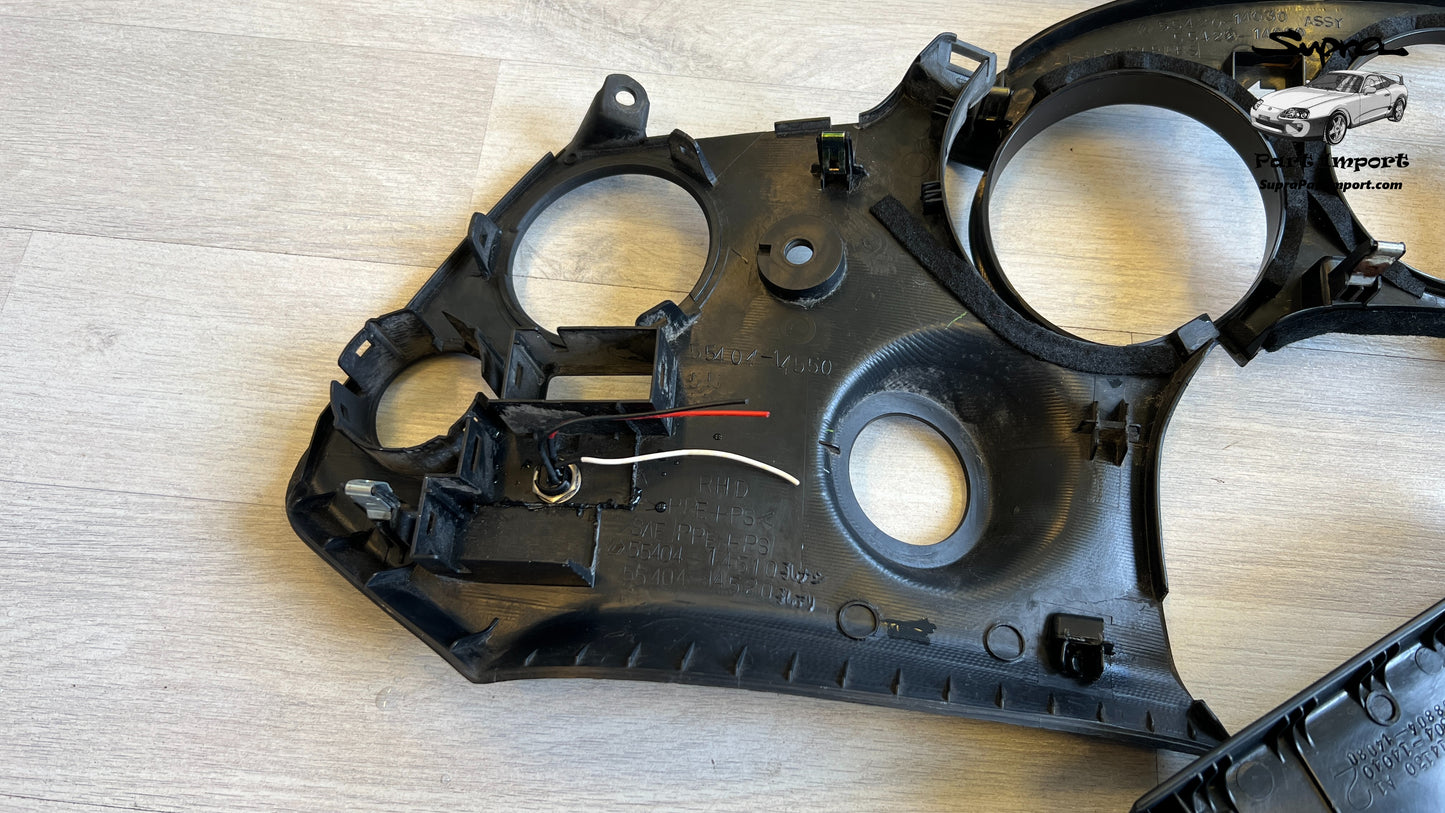 JZA80/MK4 Supra Genuine OEM S1 RHD Dash Panel Set (6 pc)
