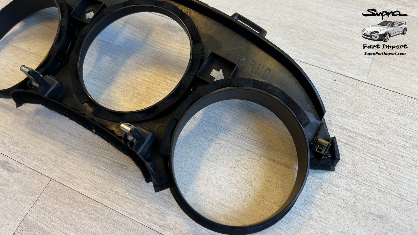 *No Broken Tabs* JZA80/MK4 Supra Genuine OEM S1 LHD/RHD Center Speedometer Panel, Center Instrument Cluster Finish (55405-14120)