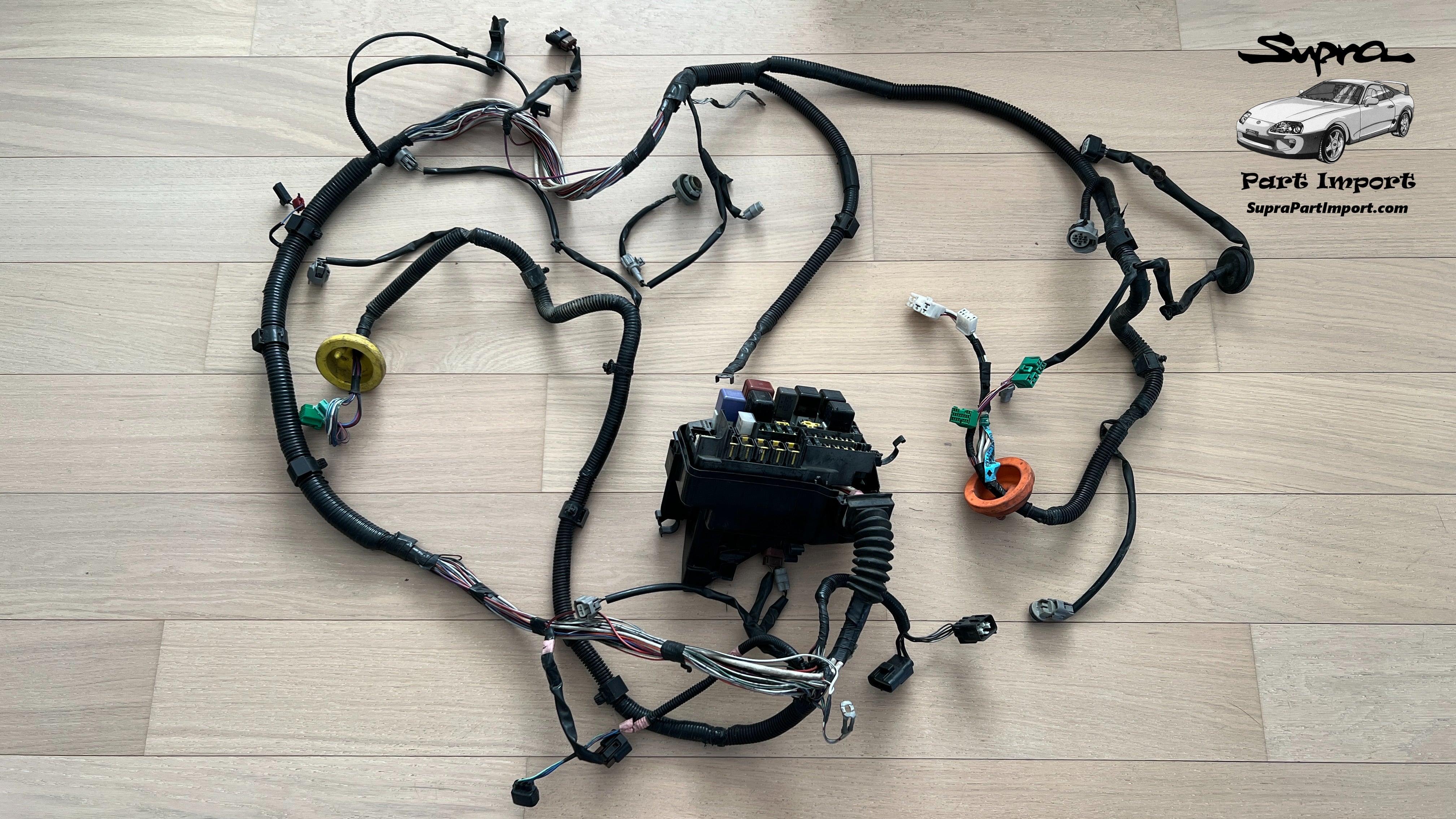 RARE* JZA80 Supra RHD Engine Room Main Wire (Fuse Box w/ Wiring