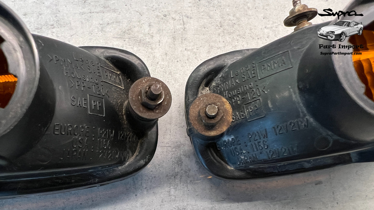 JZA80/MK4 Supra Genuine OEM LHD/RHD S1 Front Turn Signal Set