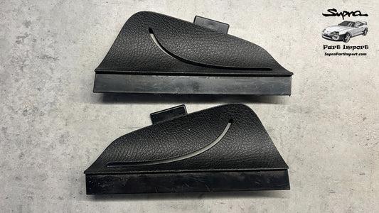 JZA80 Supra Genuine OEM LHD/RHD Plastic Trims for Rear Seat Belts (Quarter Window Interior Trim)