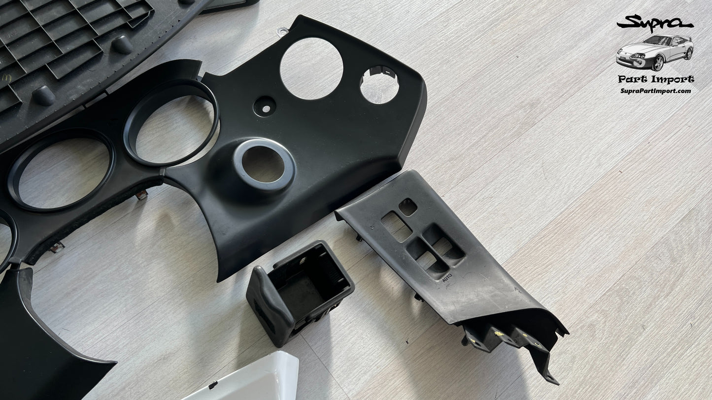 JZA80/MK4 Supra Genuine OEM S1 RHD Dash Panel Set (7 pc)