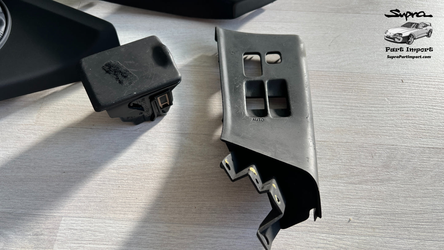 JZA80/MK4 Supra Genuine OEM S1 RHD Dash Panel Set (7 pc)