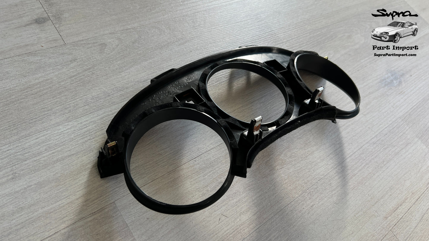 *No Broken Tabs* JZA80/MK4 Supra Genuine OEM S1 LHD/RHD Center Speedometer Panel, Center Instrument Cluster Finish (55405-14120)