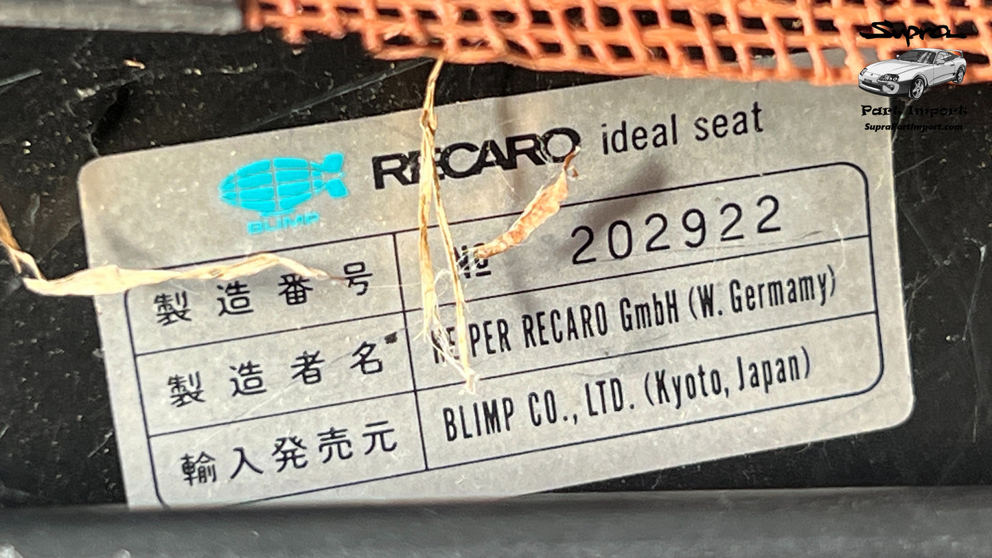 *RARE* Recaro SR2 Seat Set (2 pc)
