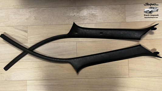 *RARE* JZA80/MK4 Supra Genuine OEM RHD A-Pillar Trim Set (62220-14060 + 62210-14070)