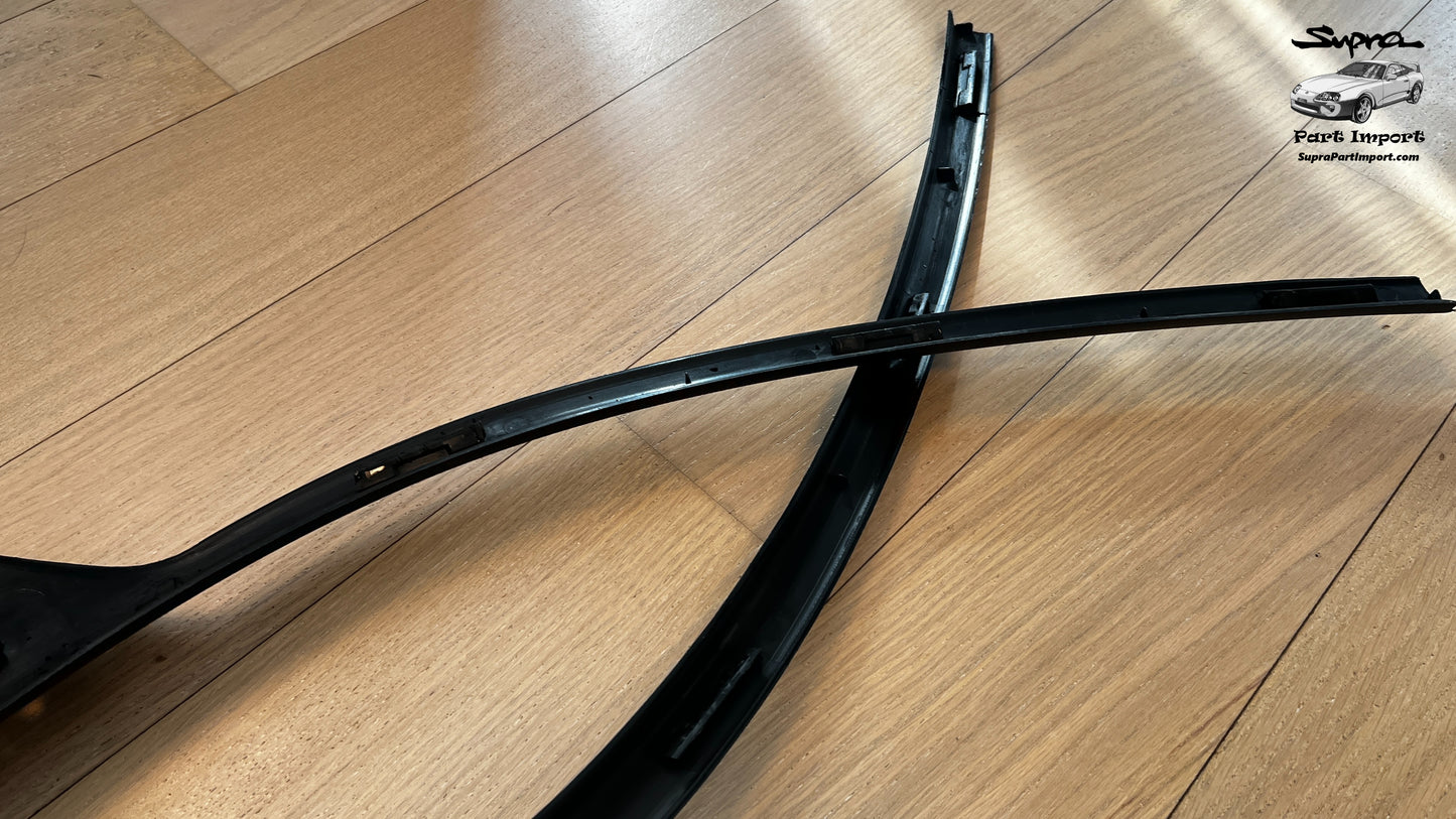 *RARE* JZA80 Supra Genuine OEM RHD A-Pillar Trim Set (62220-14060 + 62210-14070)