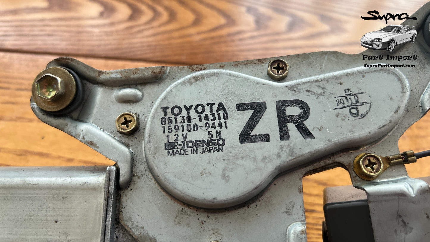 JZA80 Supra Genuine OEM RHD Rear Wiper Motor Assembly (85130-14310)