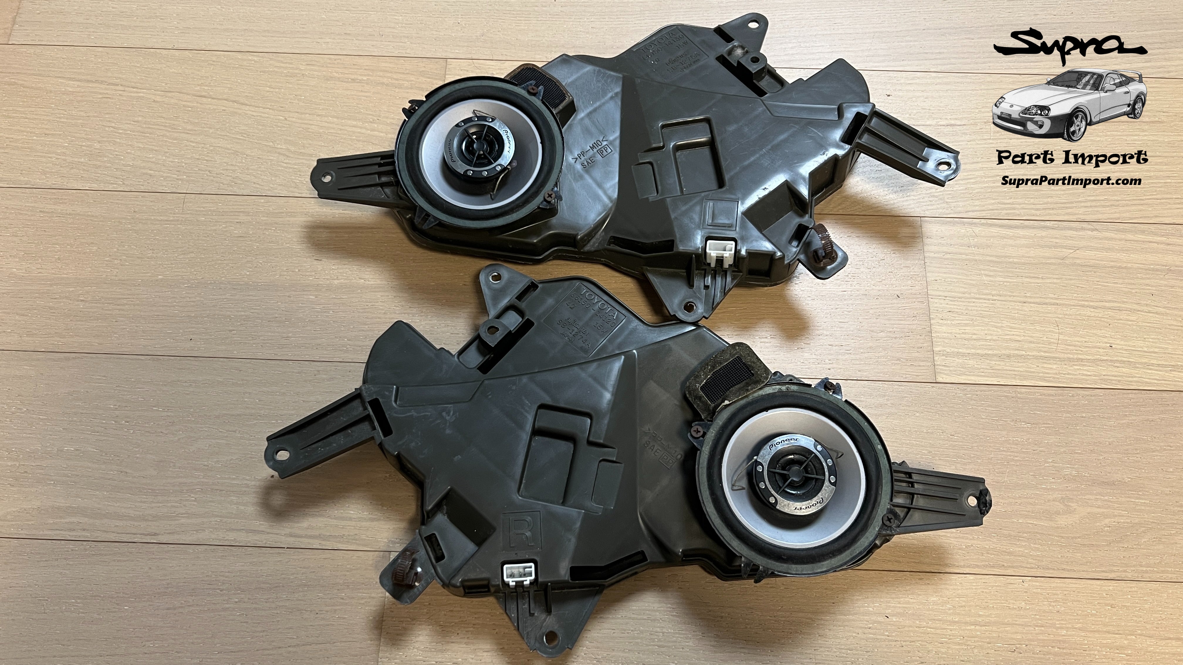 JZA80 Supra Genuine OEM LHD/RHD Front Speaker Box Set (L+R) (86150