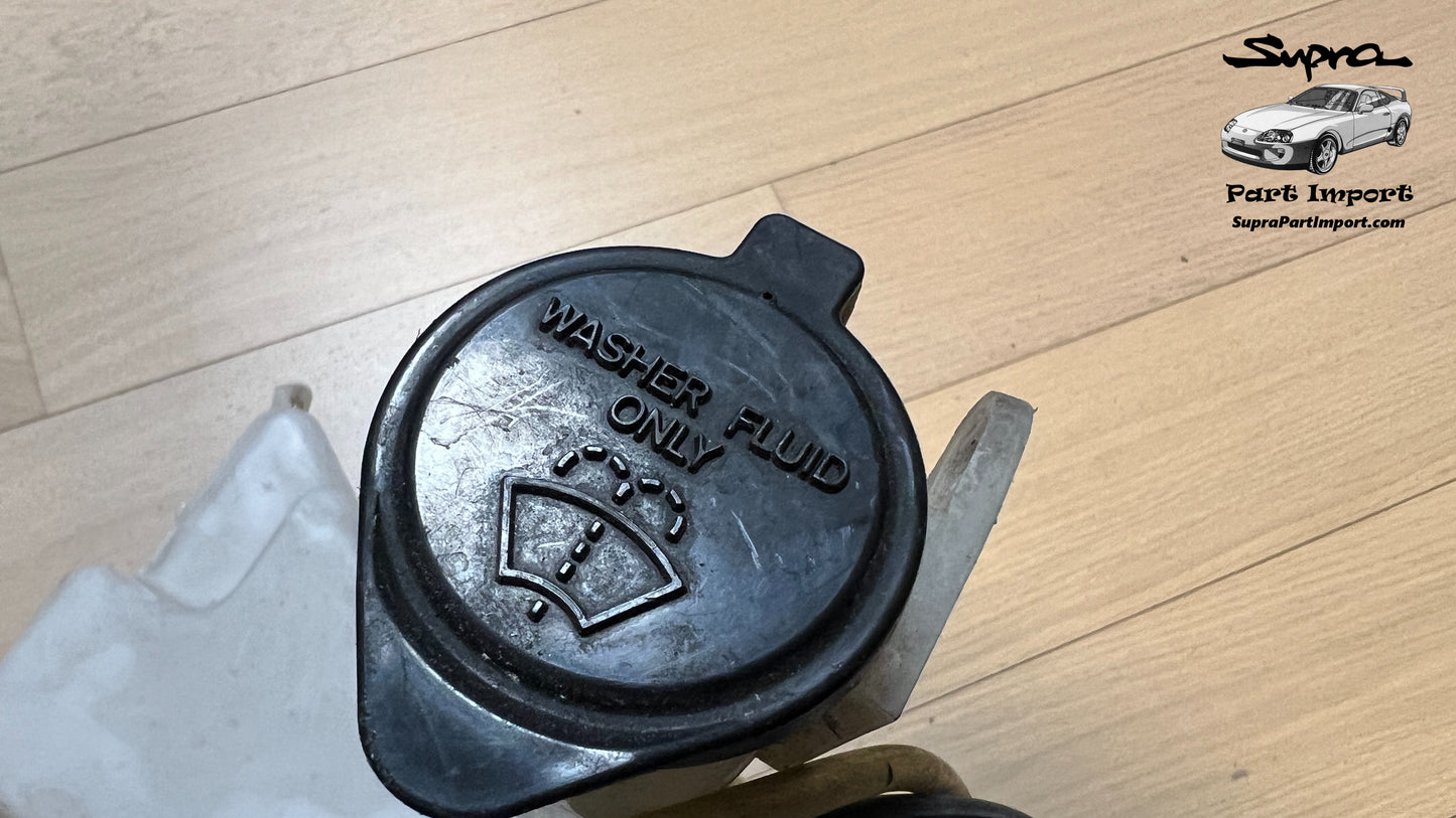 *LHD/RHD* JZA80 Supra Genuine OEM Windshield Washer Jar Assembly w/ Motor & Piping (85315-14120)