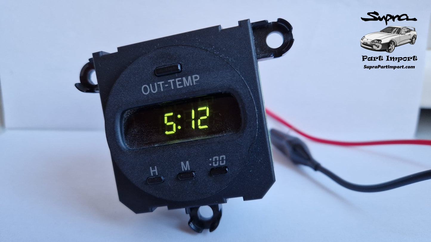 *MEGA RARE* JZA80 Supra Genuine OEM EU-Spec Digital Clock