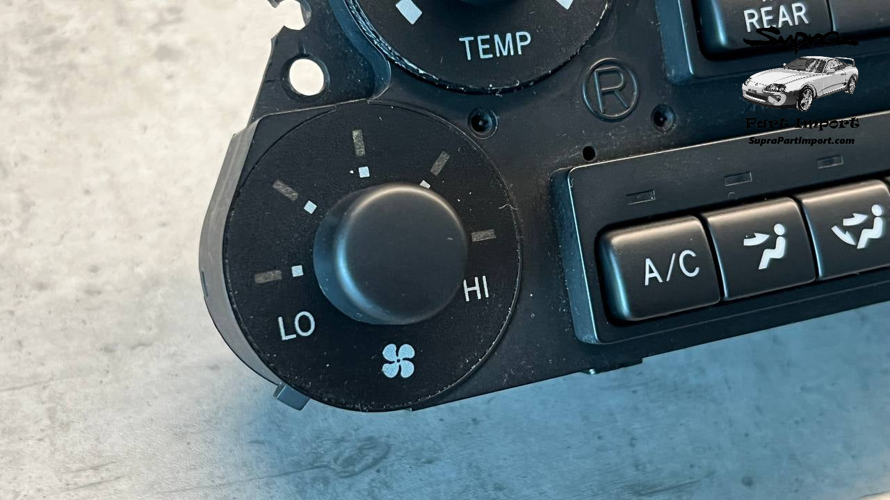 *MINT, LED CONVERTED, NEW BUTTONS* JZA80 Supra Genuine OEM RHD A/C Controller Unit (55900-14540)