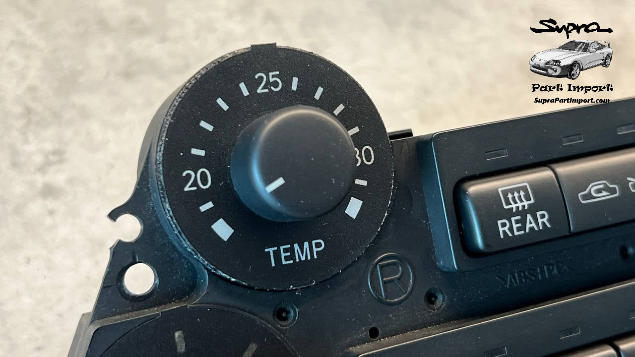 *MINT, LED CONVERTED, NEW BUTTONS* JZA80 Supra Genuine OEM RHD A/C Controller Unit (55900-14540)