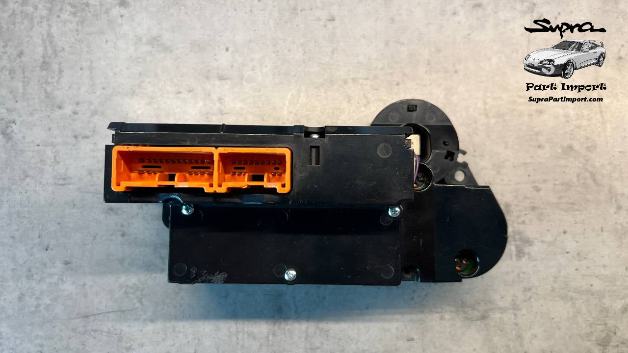 *MINT, LED CONVERTED, NEW BUTTONS* JZA80 Supra Genuine OEM RHD A/C Controller Unit (55900-14540)