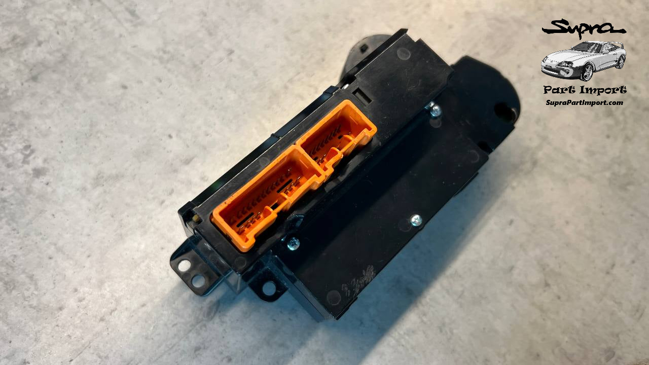 *MINT, LED CONVERTED, NEW BUTTONS* JZA80 Supra Genuine OEM RHD A/C Controller Unit (55900-14540)