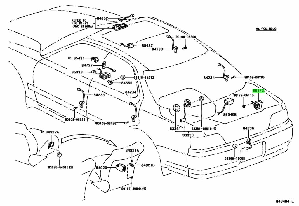 JZA80 Supra Genuine OEM Lamp Failure Module (89373-12130)