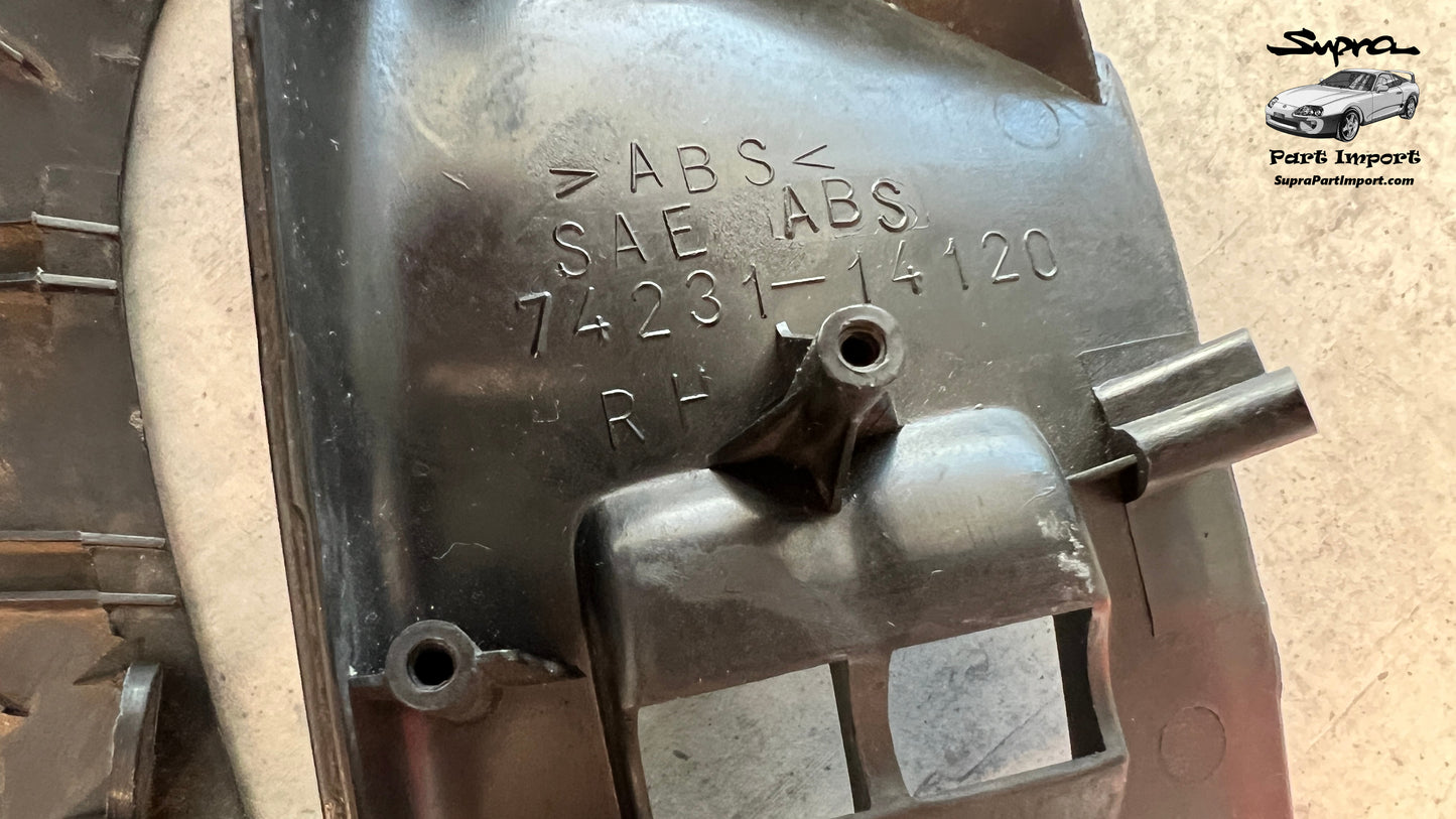 JZA80 Supra RHD Driver Door Card Window Switch Base Panel Set (67655-14020 + 74231-14120)