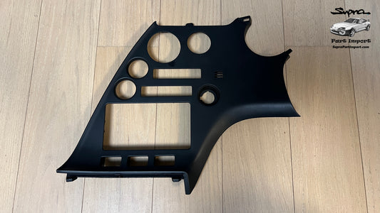 JZA80 Supra Genuine OEM S1 RHD Radio Panel, Center Instrument Cluster Finish (55405-14120)