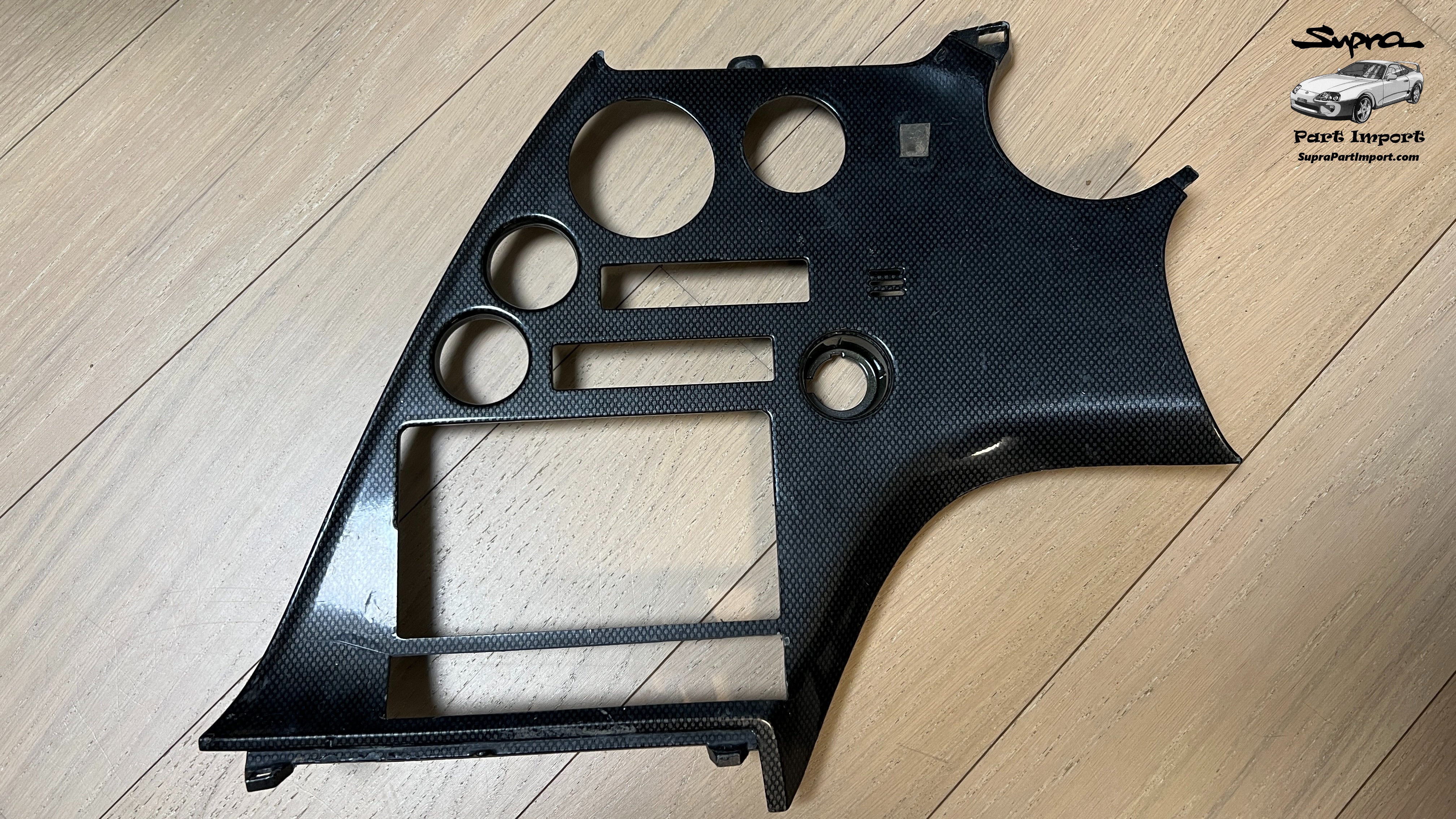 OEM Toyota Supra JZA80 Center Console Arm Rest Box - LHD, Black, Part