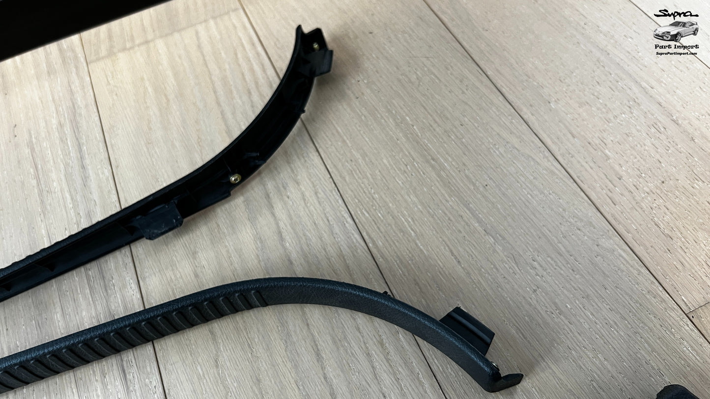 *RARE* JZA80 Supra Genuine OEM RHD Interior Side Kick Panel Set (62102-14240-C0, 62101-14180-C0)