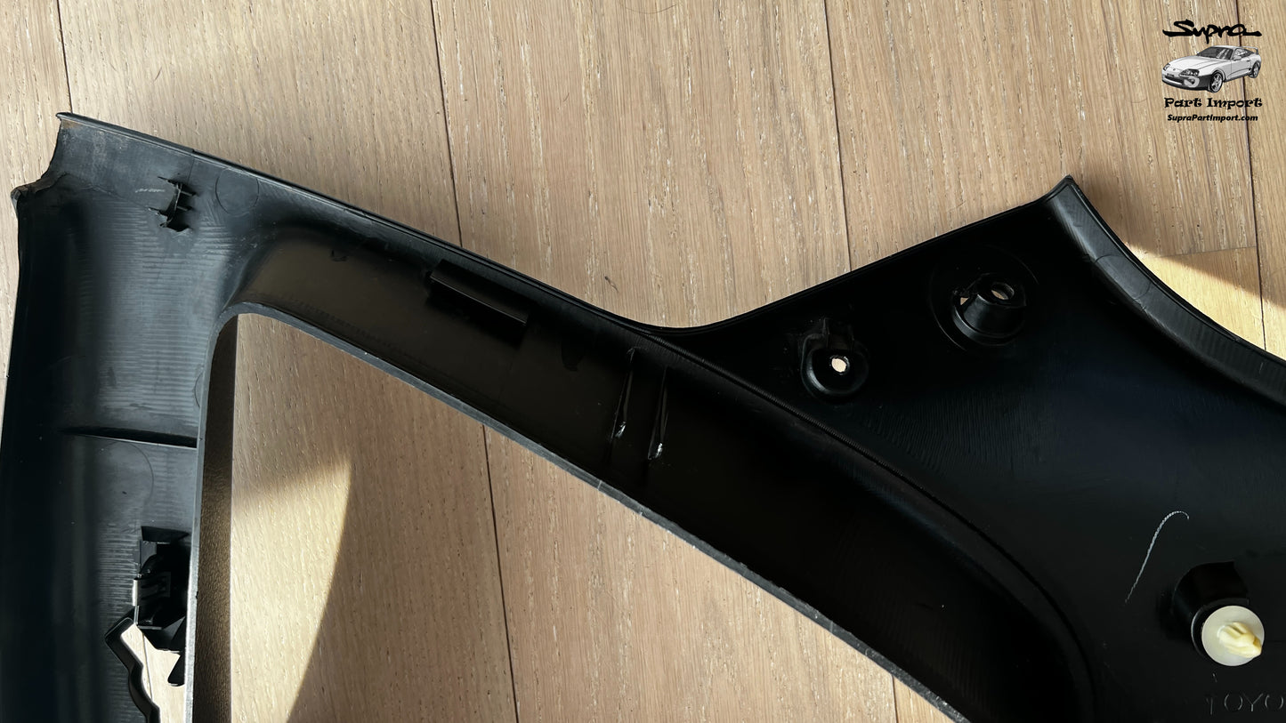 JZA80 Supra Genuine OEM Quarter Window Interior Trim Set (2pc.) (62471-14291-C0, 62472-14281-C0)