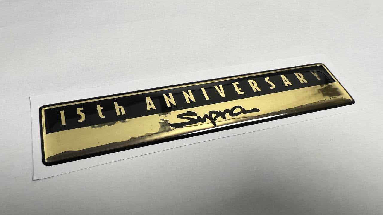 JZA80/MKIV Supra 15th Anniversary Limited Edition Emblems