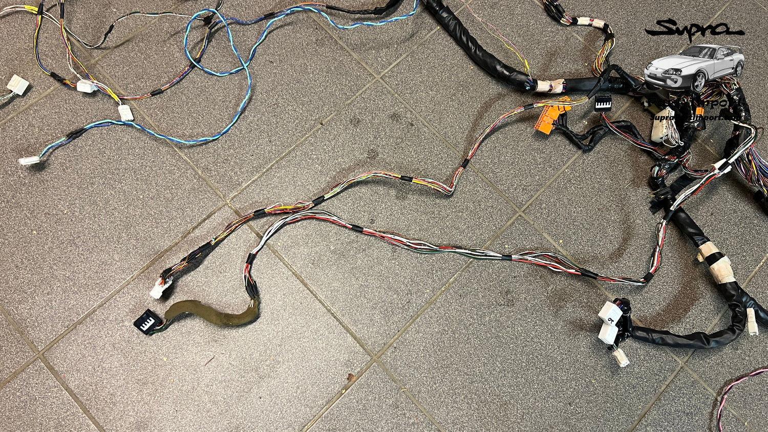 Converted Rhd Signals *RHD->LHD* Converted JZA80 Supra LHD Dashboard Harness (82141-1B260 ...