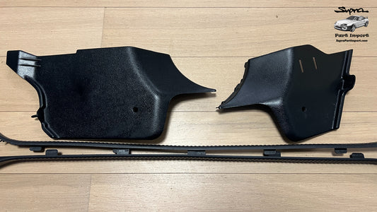 JZA80 Supra Genuine OEM RHD Interior Side Kick Panels (62102-14240-C0, 62101-14180-C0)