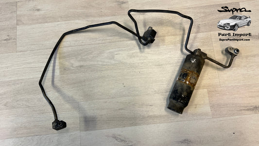 *DISCONTINUED* JZA80 Supra Genuine OEM Air Conditioning Coolant Refrigerant Liquid Pipe Assembly (2 pc.) (88706-14100 + 88716-1B210)