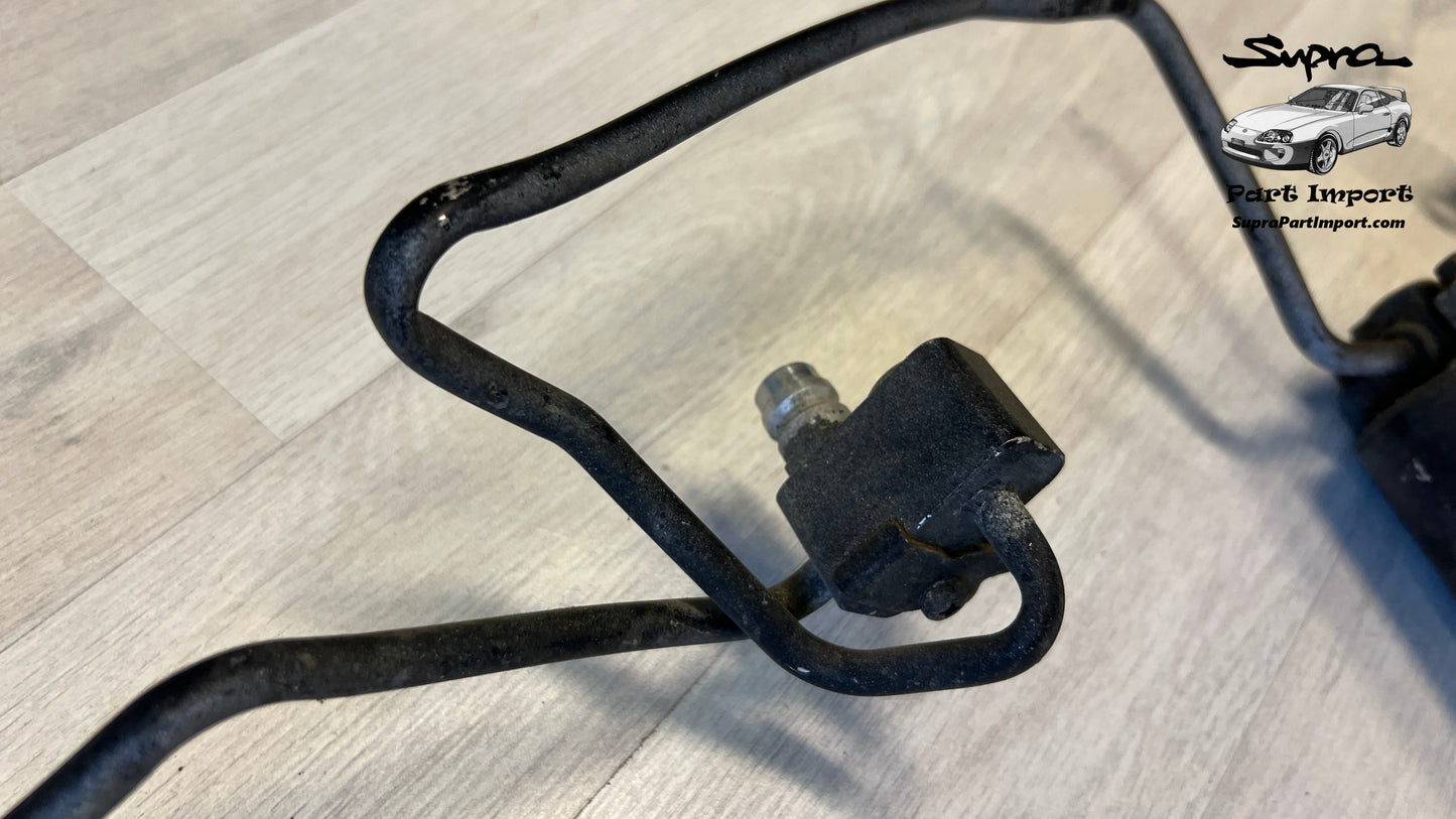 *DISCONTINUED* JZA80 Supra Genuine OEM Air Conditioning Coolant Refrigerant Liquid Pipe Assembly (2 pc.) (88706-14100 + 88716-1B210)