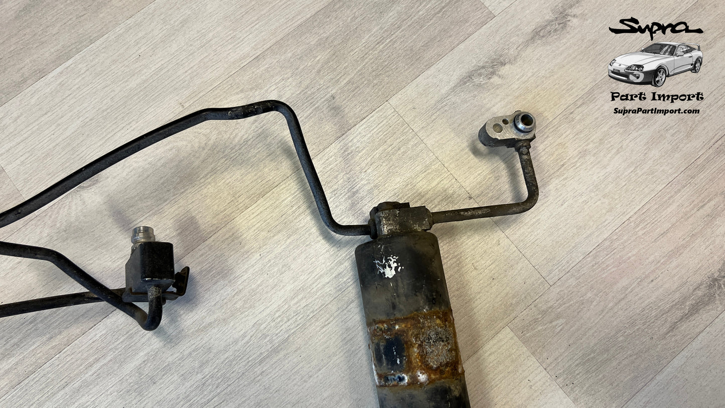 *DISCONTINUED* JZA80 Supra Genuine OEM Air Conditioning Coolant Refrigerant Liquid Pipe Assembly (2 pc.) (88706-14100 + 88716-1B210)