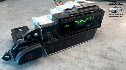 *RARE* JZA80 Supra Genuine OEM S1 EU/UK-Spec RHD 74343 MILES Odometer Assembly, 83950-14090