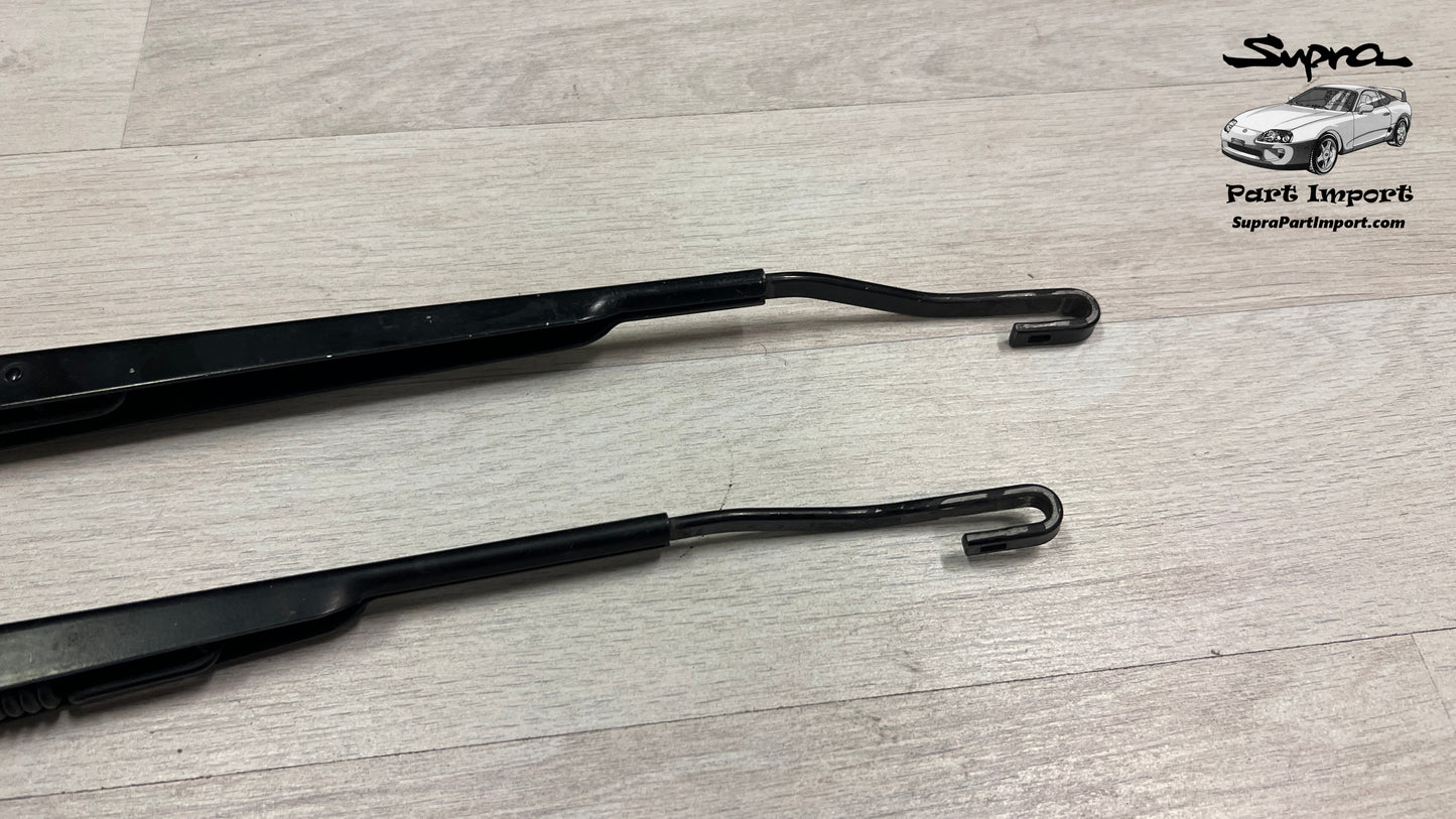 *RARE* JZA80 Supra Genuine OEM RHD Front Wiper Arm Set (2 pc.) (85211-14300 + 85221-14300)