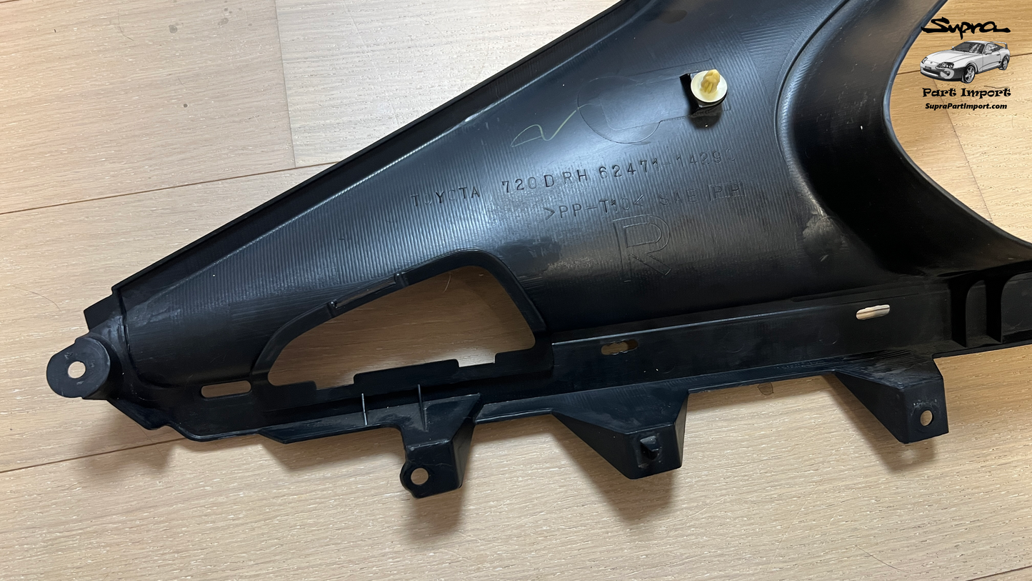 JZA80 Supra Genuine OEM LHD/RHD Right Side Quarter Window Interior Trim (62471-14890-C0)
