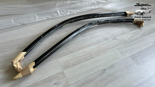 *NEW* JZA80 Supra Genuine OEM Roof Drip Side Finish Moulding Set (75551-14150 / 75552-14151)